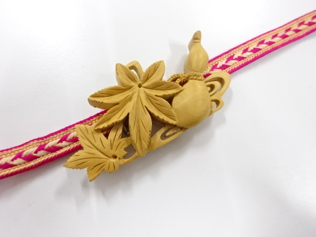 Japanese Kimono / Antique / Obidome